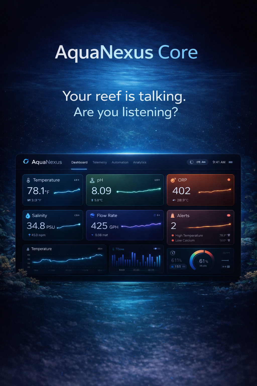 OpenReef Labs splash